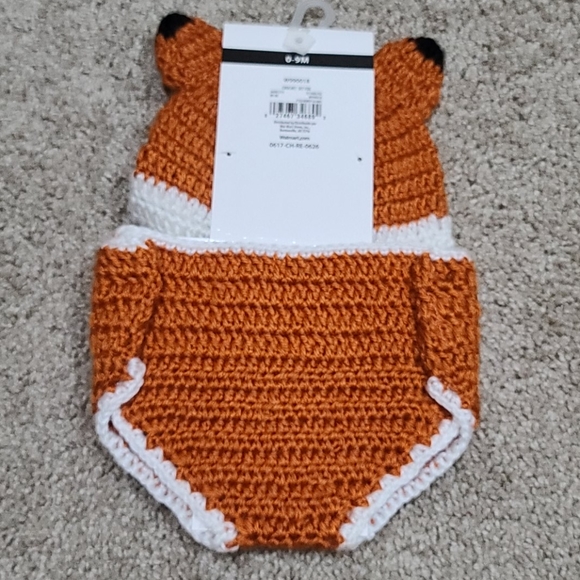 Infant hat/diaper cover & booties - Picture 3 of 4